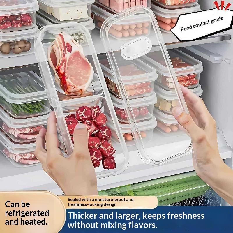 Food Storage For Pantry - Stackable Refrigerator Freezer Organizer 1 Pack
