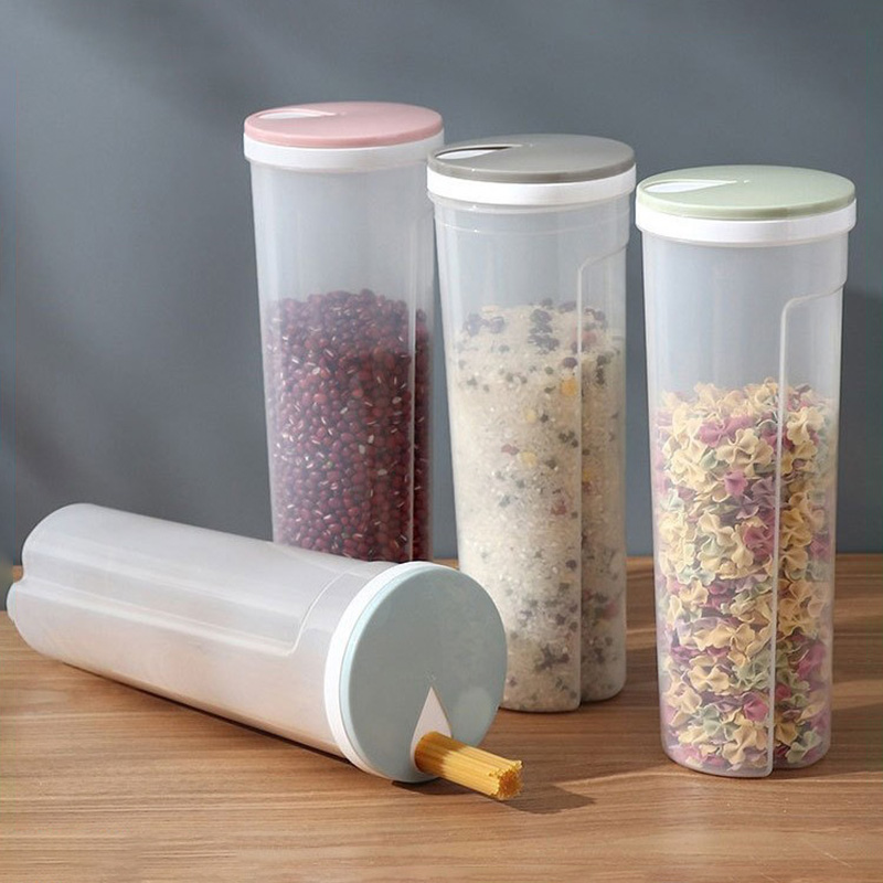 Food Storage For Pantry - Food Grade Plastic Noodle Storage Can
