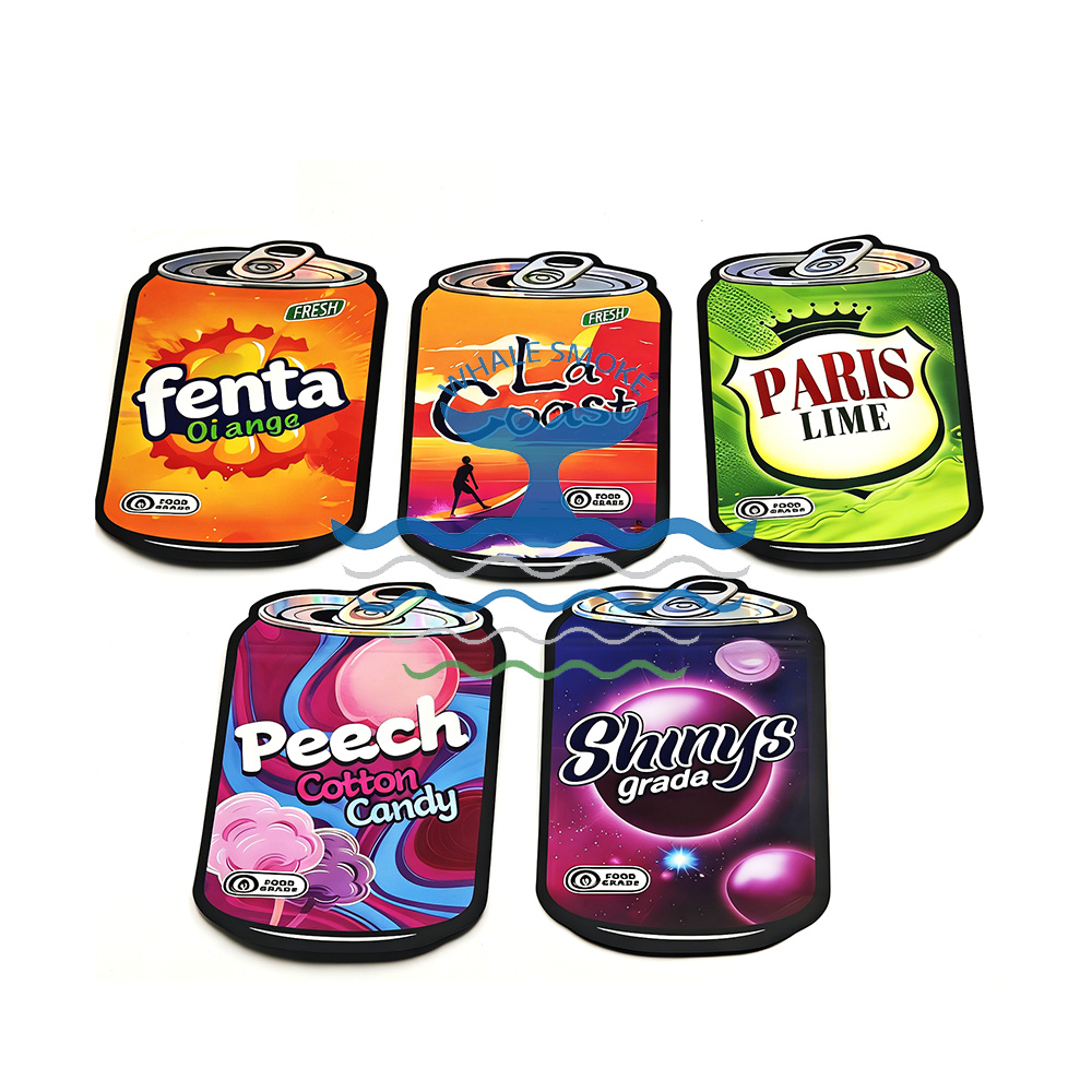 Food Storage Mylar Bags - Empty Matte Standing Storage Shaped Bag