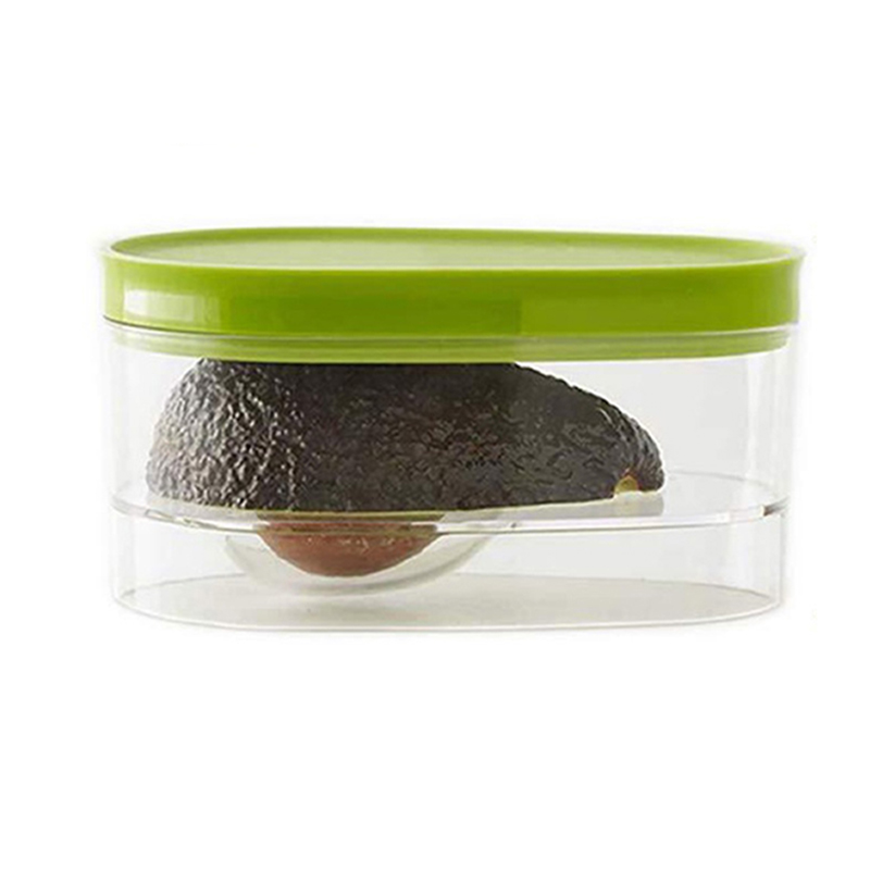 Food Storage Plastic Containers With Lids - Avocado Food Storage Box Space Saver