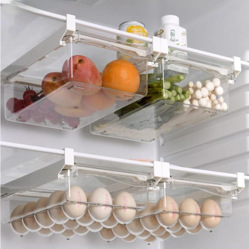Food Storage Drawers - Refrigerator Drawer Style Food Storage Box,