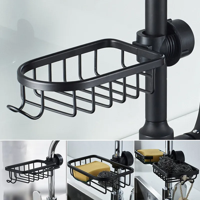 Food Storage Organiser - Kitchen Sink Faucet Shelf Bathroom Shelf