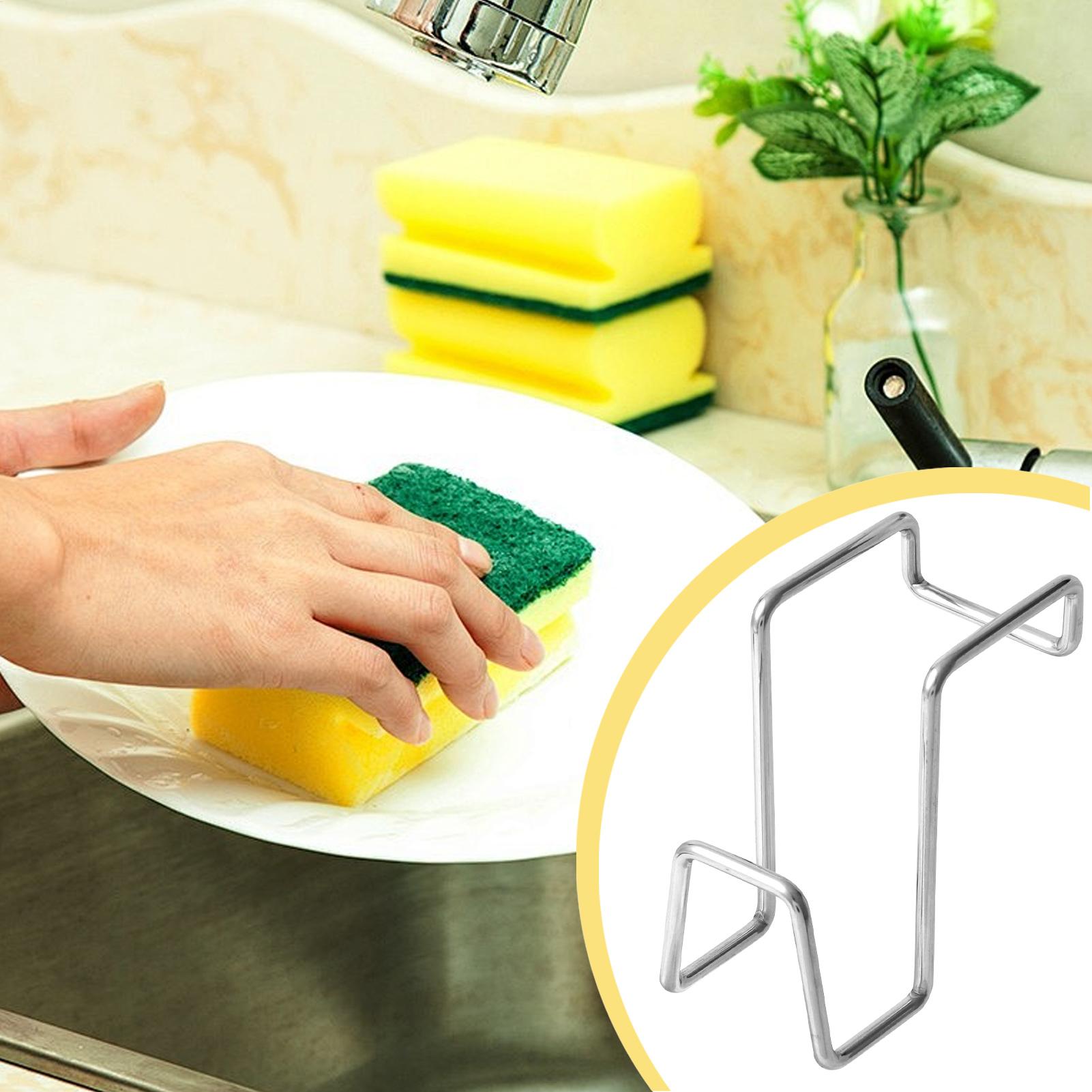 Sink Sponge Holder Double-Sink - Food Storage Organiser ulasan dan harga