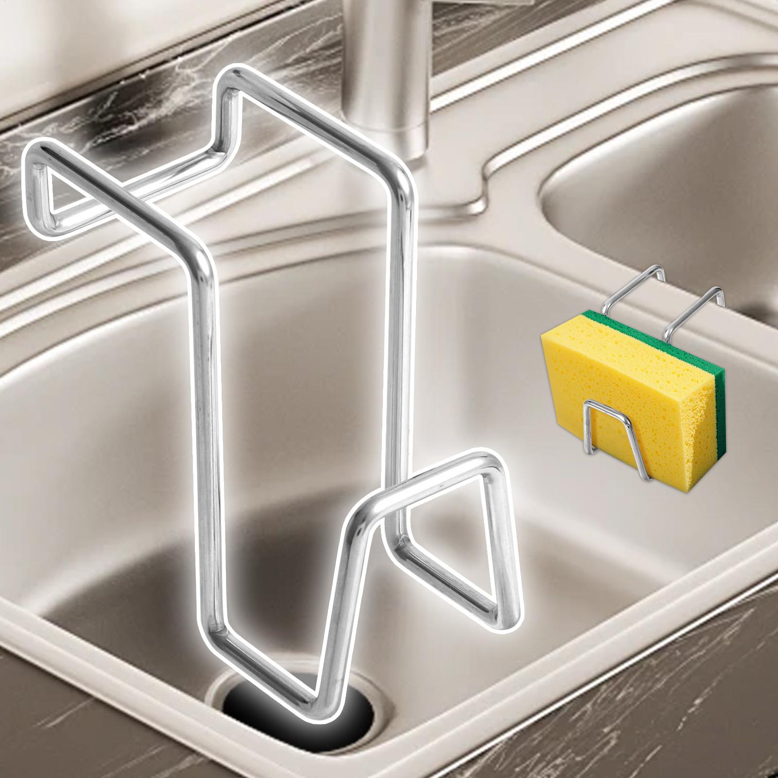 Sink Sponge Holder Double-Sink - Food Storage Organiser ulasan dan harga