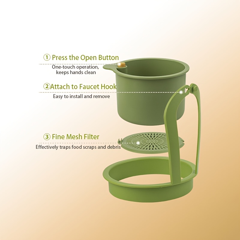 1pc Hanging Sink Draining Bask - Food Storage In Plants ulasan dan harga