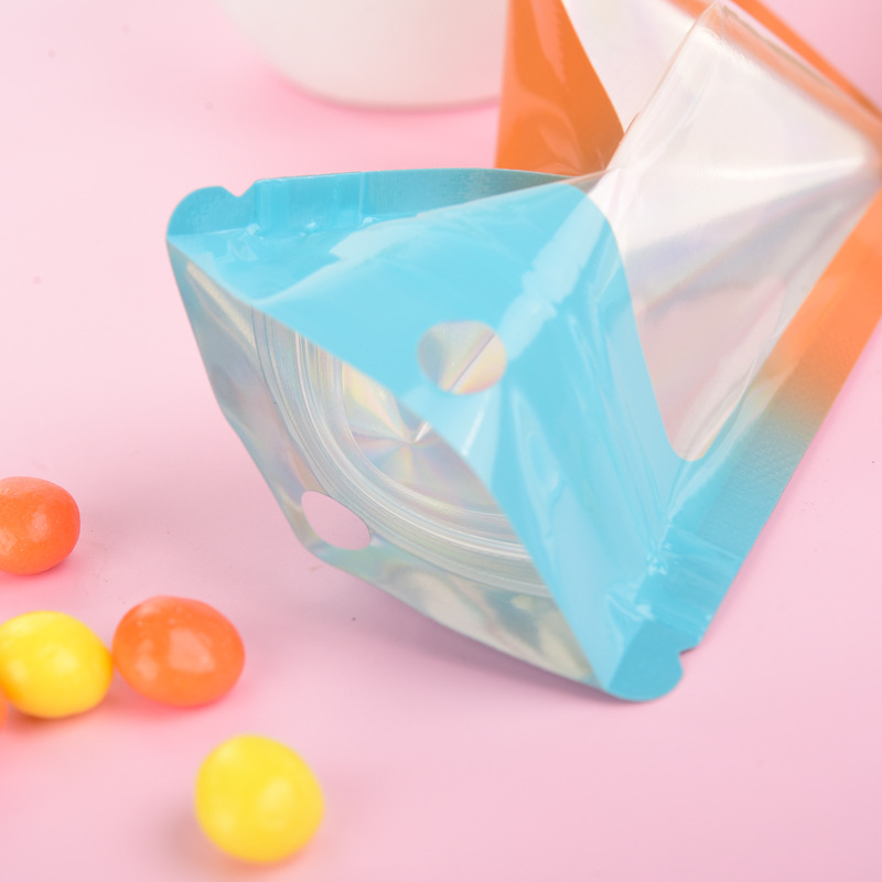 1000Pcs Laser Color Gradient Z - Food Storage Mylar Bags ulasan dan harga