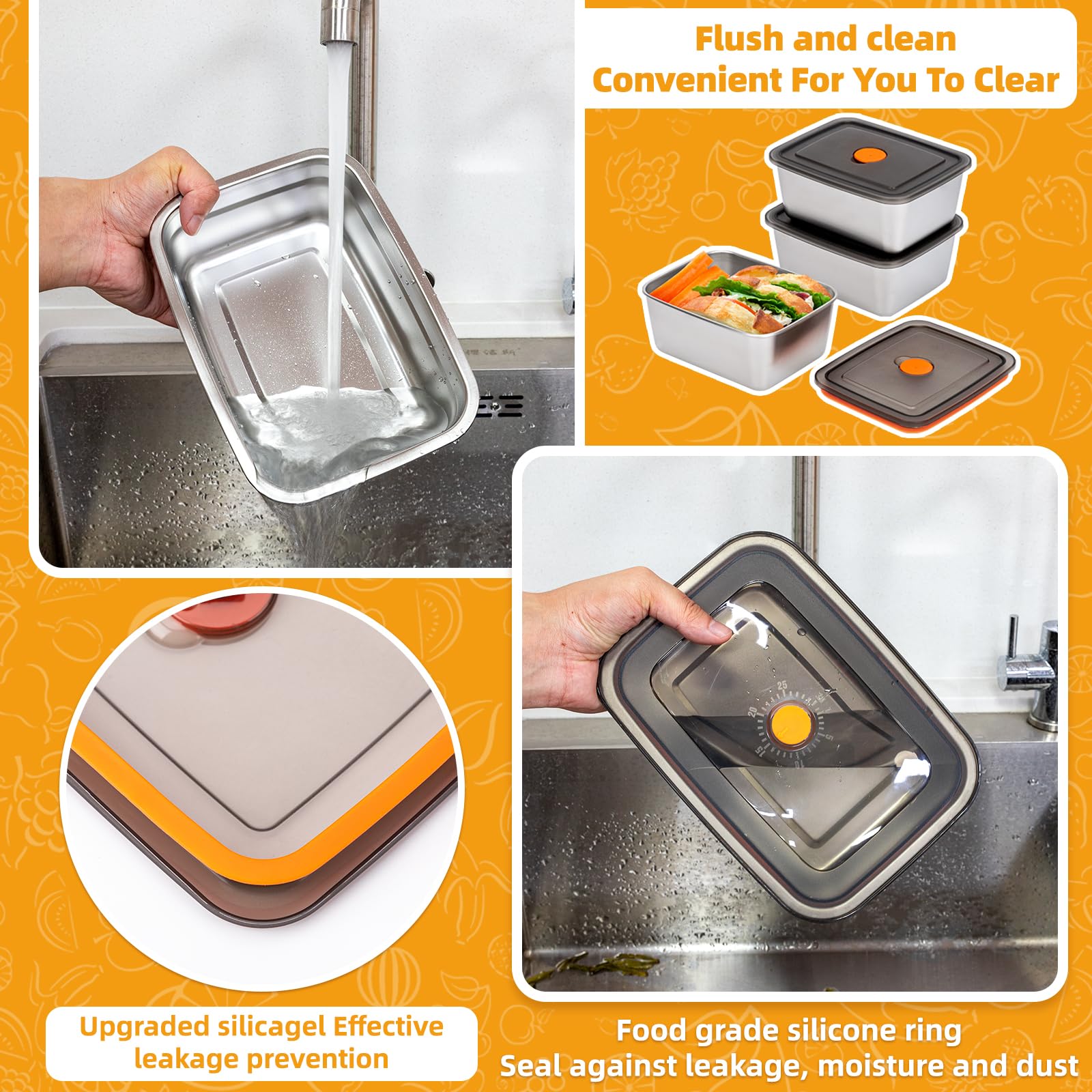 Stainless Steel Camping Lunch  - Stainless Lunch Box ulasan dan harga