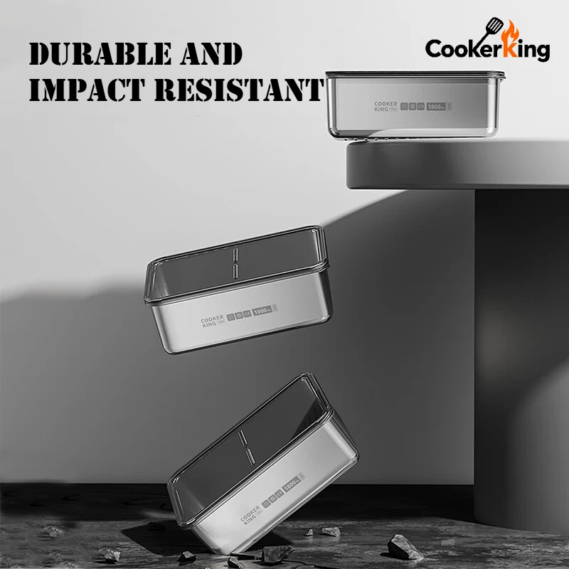 COOKER KING Stainless Steel Fr - Stainless Lunch Box ulasan dan harga