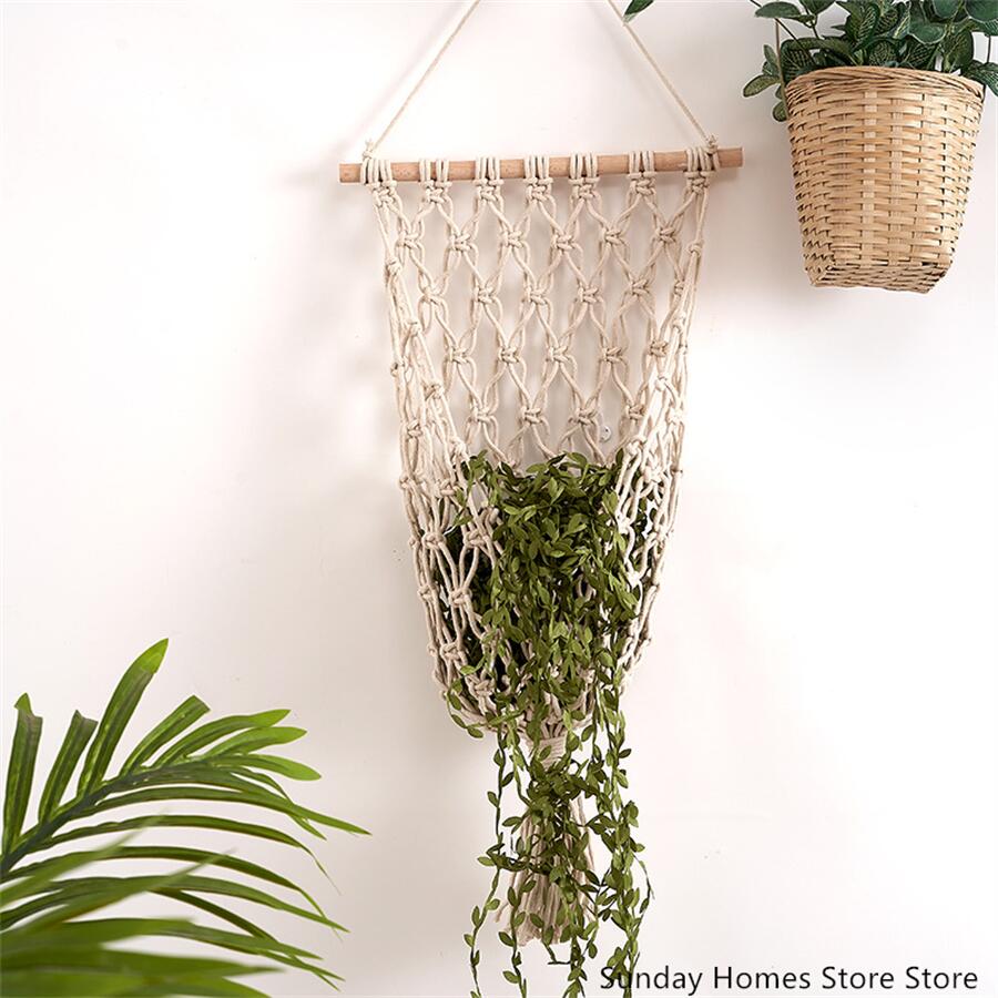 Macrame  Fruit  Storage Basket - Food Storage In Plants ulasan dan harga