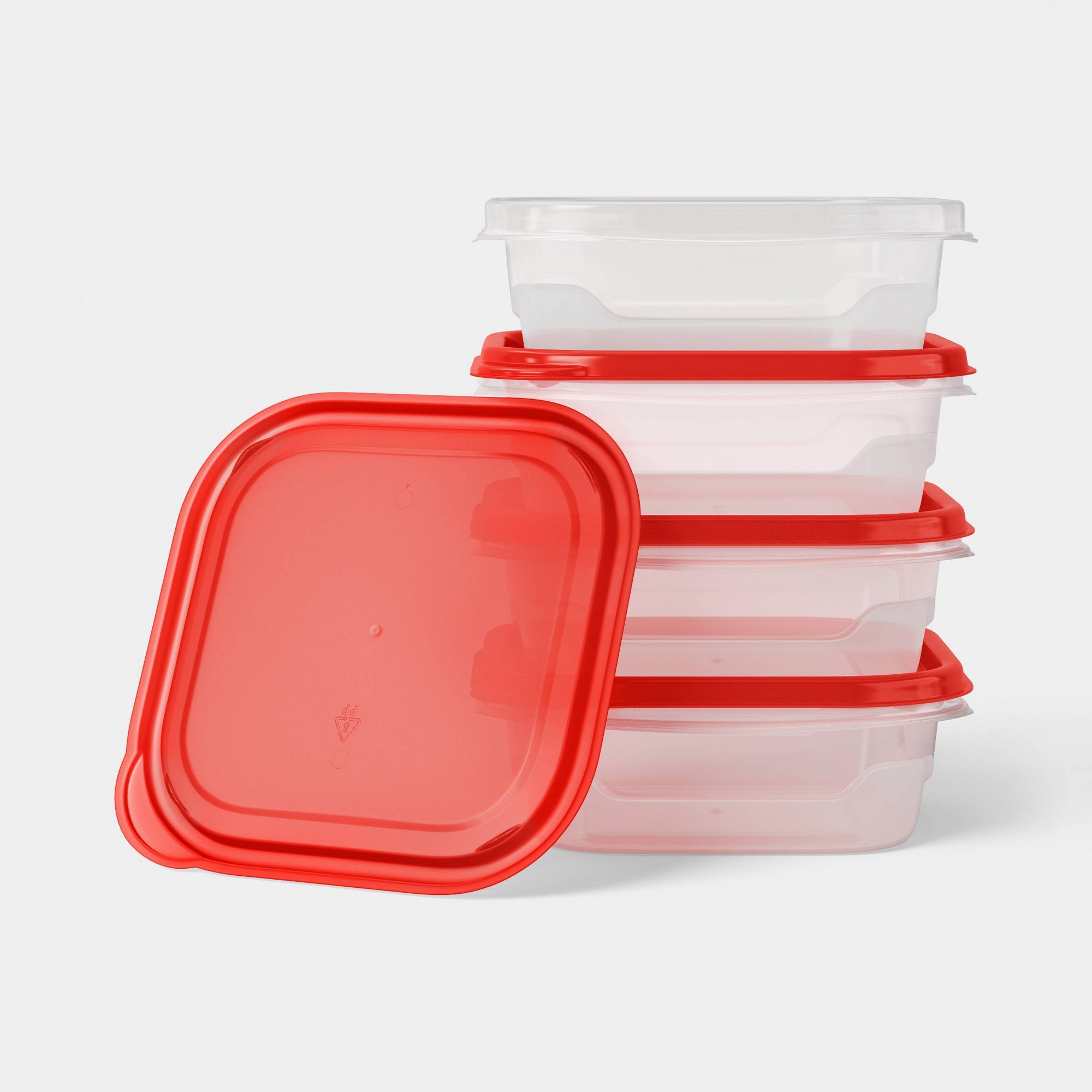 4ct Small Square Food Storage  - Food Storage For Pantry ulasan dan harga