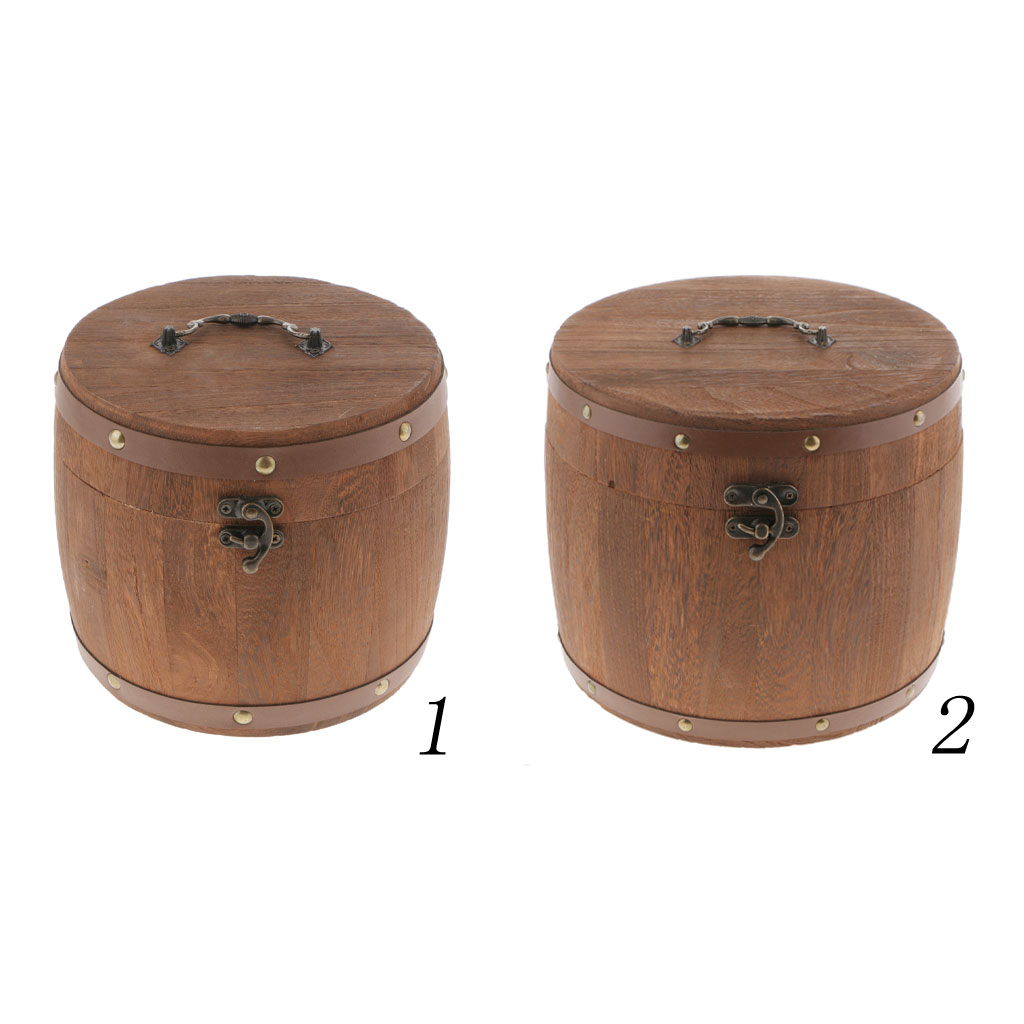 Wooden Tea Canister Airtight F - Food Storage For Pantry ulasan dan harga