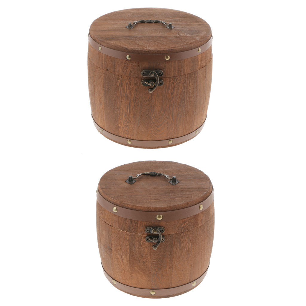 Wooden Tea Canister Airtight F - Food Storage For Pantry ulasan dan harga