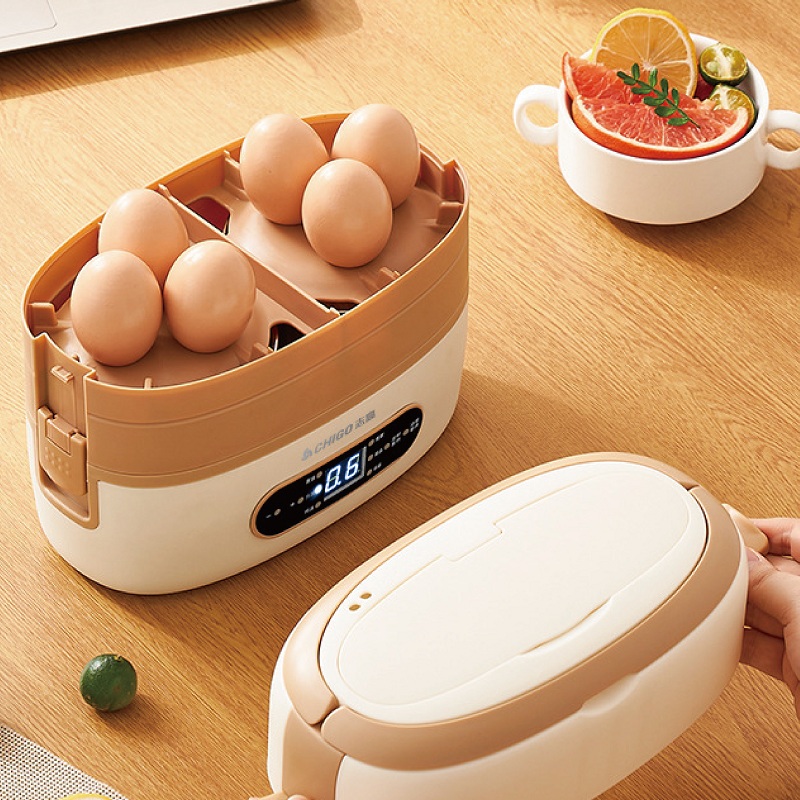 2L 300W Smart Electric Lunch B - Stainless Lunch Box ulasan dan harga