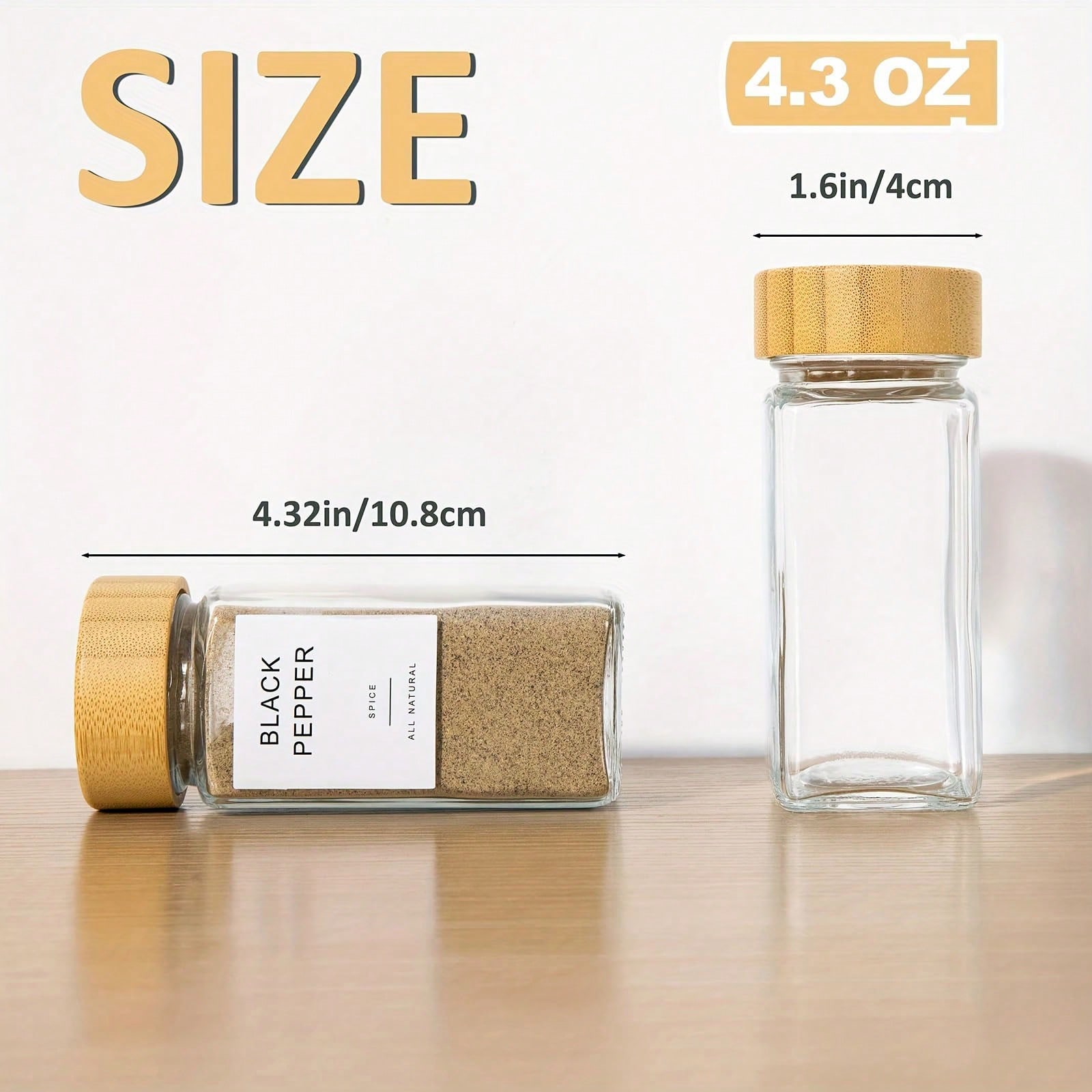 12 Compact Bamboo Seasoning St - Food Storage Drawers ulasan dan harga