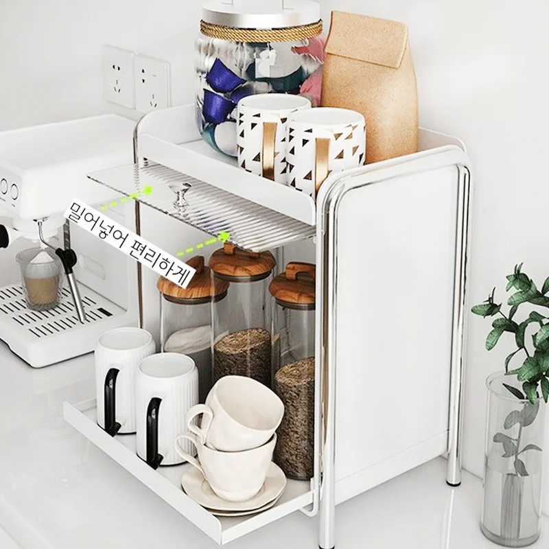 Desktop Organizer Storage Cabi - Food Storage Drawers ulasan dan harga