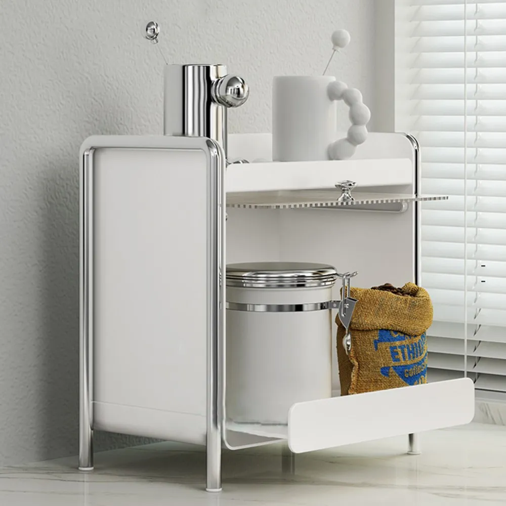 Desktop Organizer Storage Cabi - Food Storage Drawers ulasan dan harga