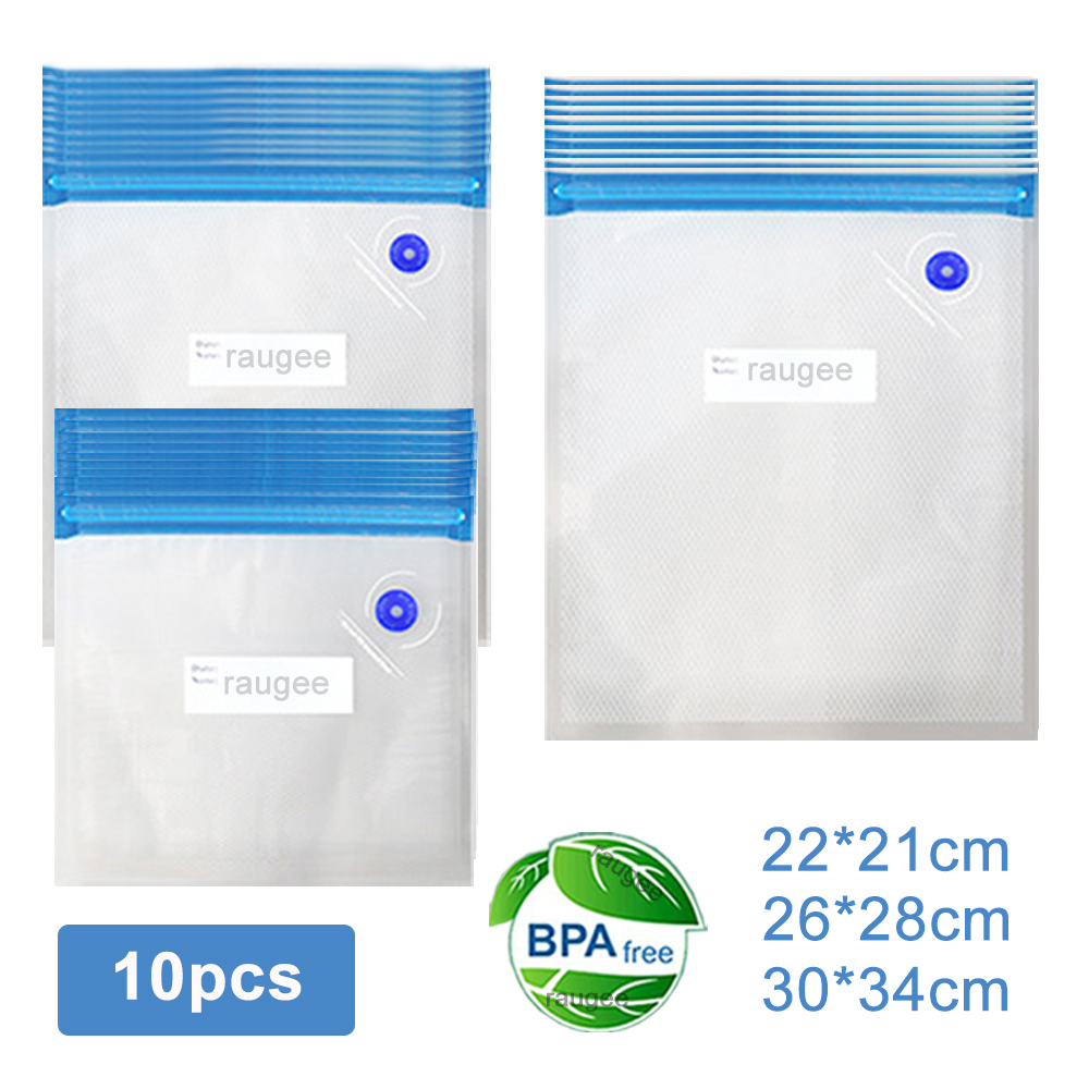 Vacuum Bags Reusable Food Vacu - Food Storage Bags Reusable ulasan dan harga