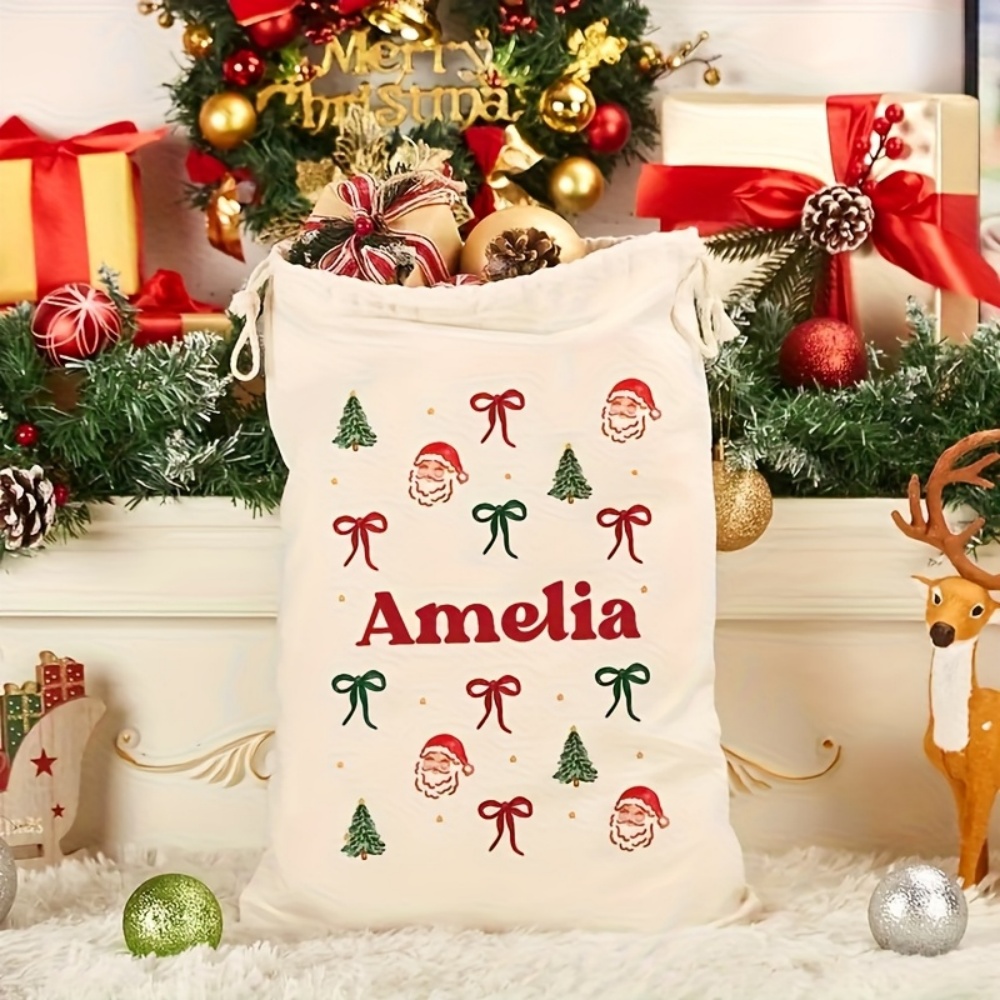 Personalised Simple Santa & Ch - Food Storage In Plants ulasan dan harga