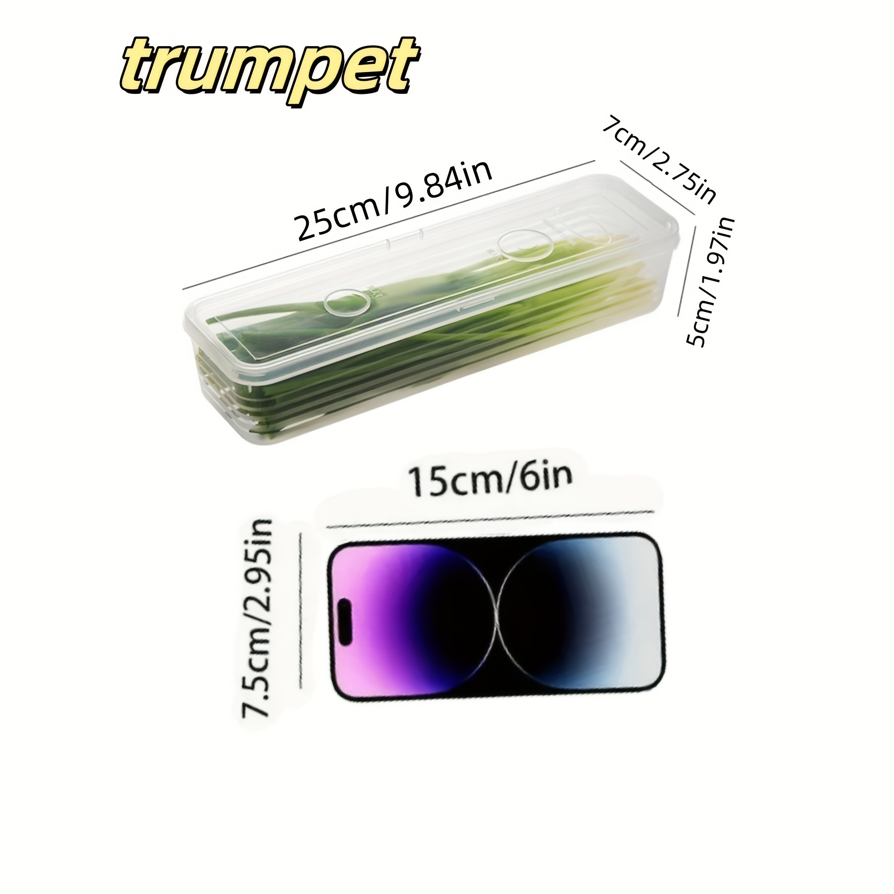 2/4/6pcs Food Vegetable Storag - Food Storage Plastic Containers With Lids ulasan dan harga