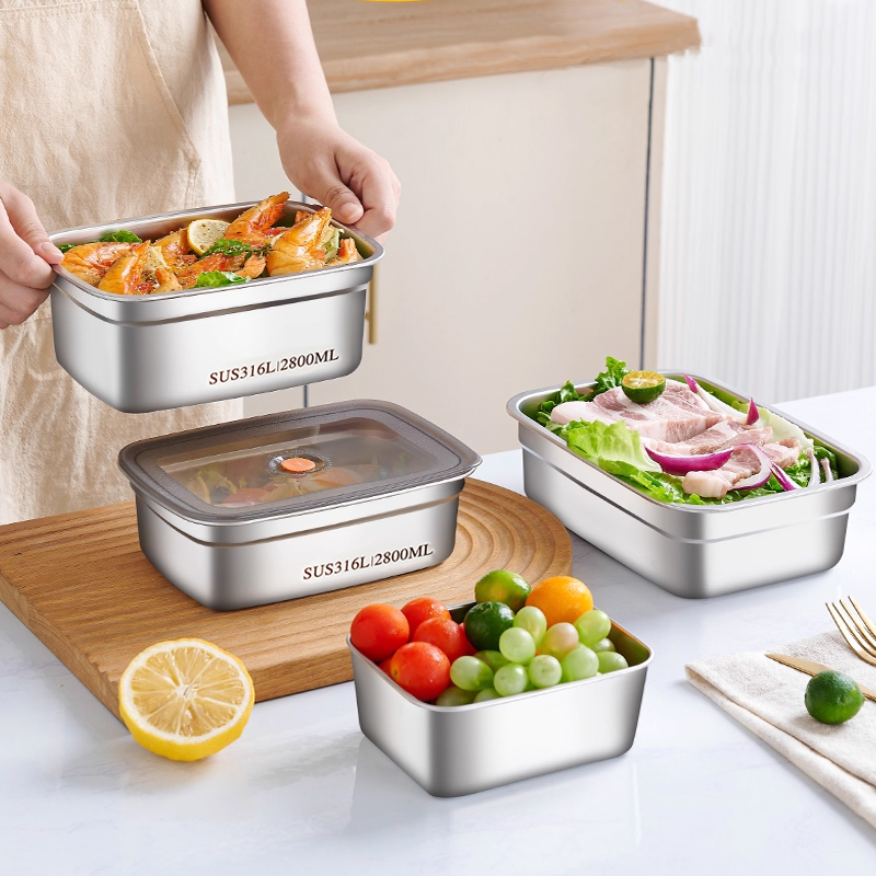 Food Grade 316 Stainless Steel - Stainless Lunch Box ulasan dan harga