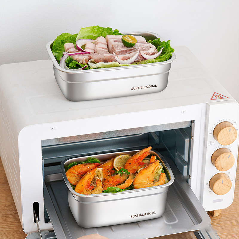 Food Grade 316 Stainless Steel - Stainless Lunch Box ulasan dan harga