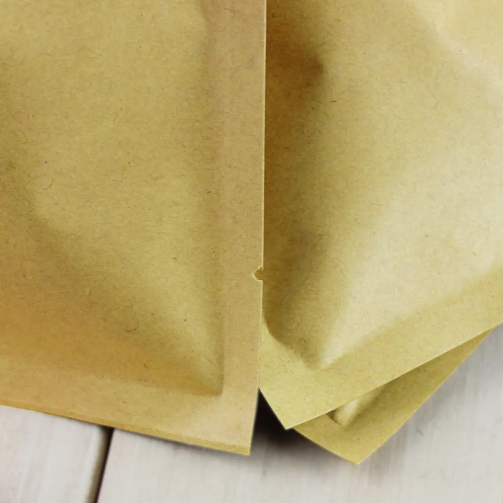 8*12cm Open Top Brown Kraft Pa - Food Storage Mylar Bags ulasan dan harga