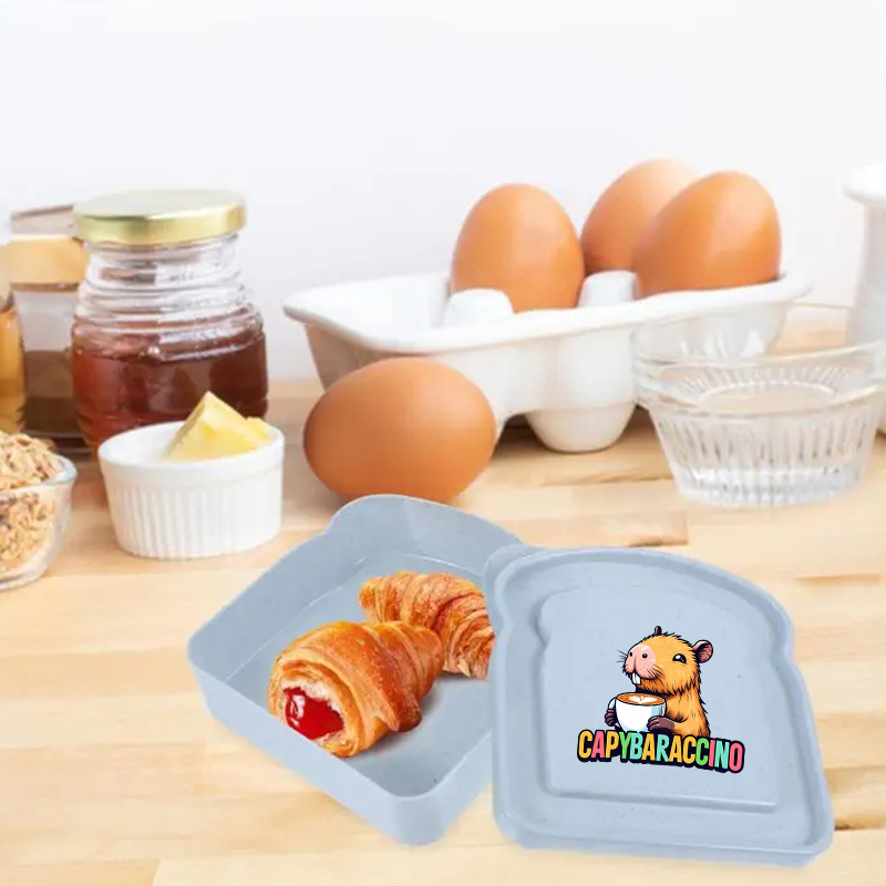 Capybara Sandwich Food Storage - Food Storage Plastic Containers With Lids ulasan dan harga