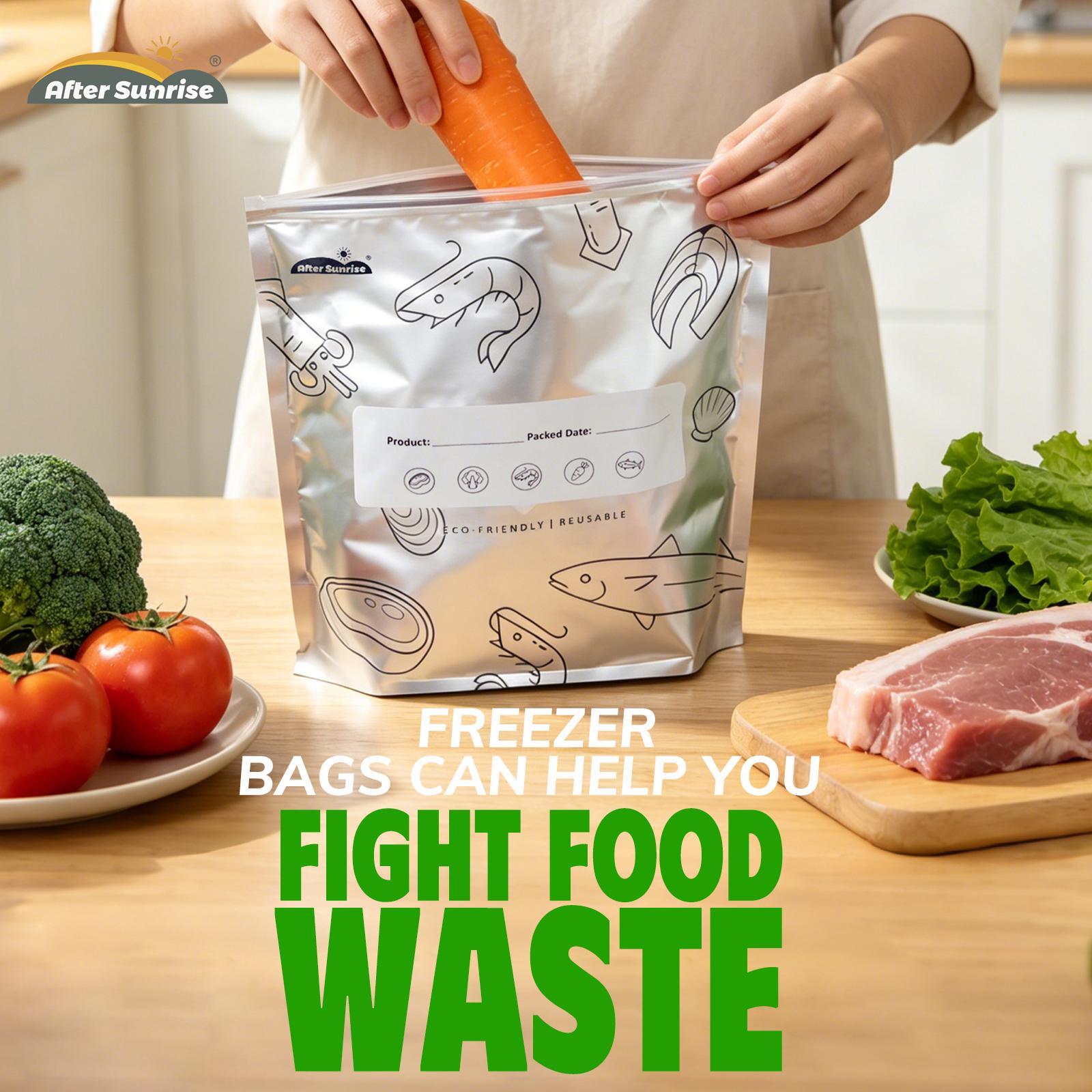 【Refrigerated Food】Reusable Al - Food Storage Bags Reusable ulasan dan harga