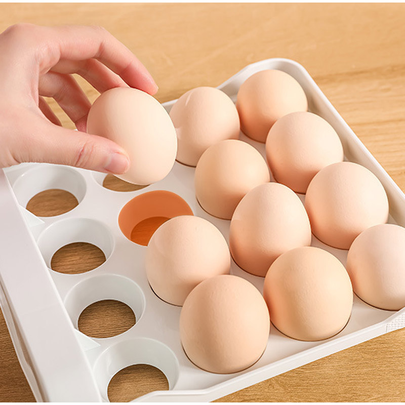 Double Layer Egg Storage Box w - Food Storage Drawers ulasan dan harga