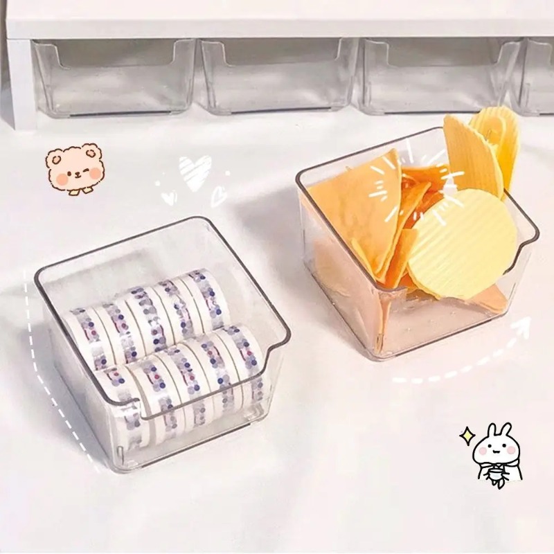 Drawer Organizer Bin Clear Sta - Food Storage Drawers ulasan dan harga