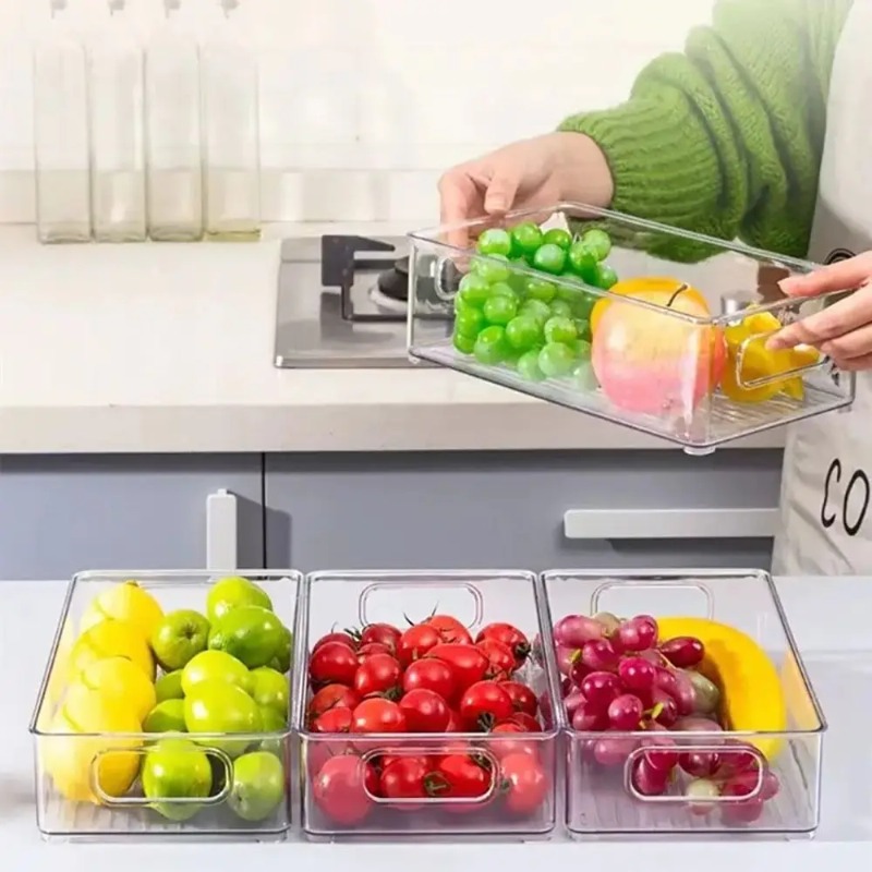 Drawer Organizer Bin Clear Sta - Food Storage Drawers ulasan dan harga