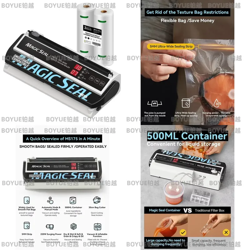 Automatic Vacuum Sealer for Fo - Food Storage Mylar Bags ulasan dan harga