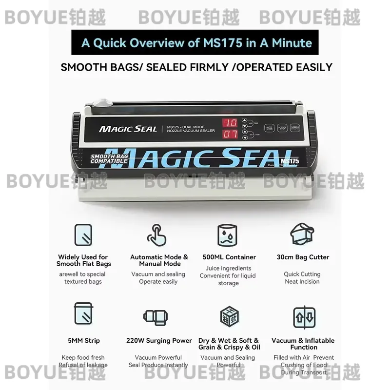 Automatic Vacuum Sealer for Fo - Food Storage Mylar Bags ulasan dan harga
