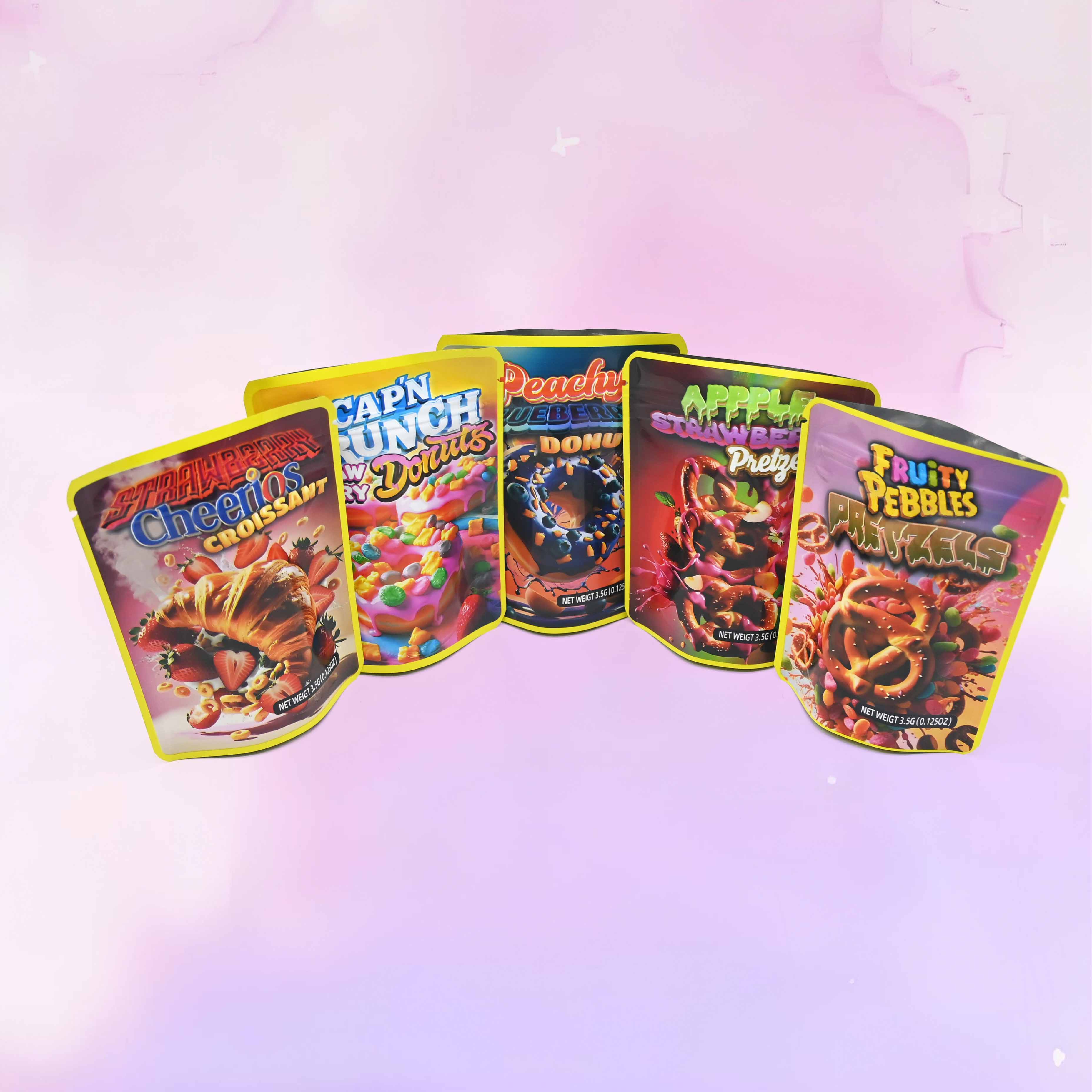 Mixed 50PCS Holographic Mylar  - Food Storage Mylar Bags ulasan dan harga
