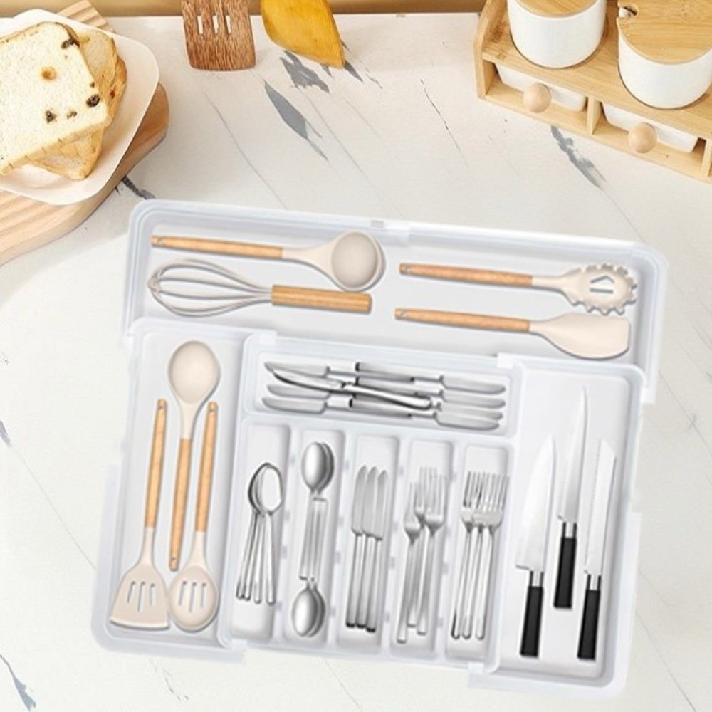 Retractable Drawer Storage Tra - Food Storage Drawers ulasan dan harga