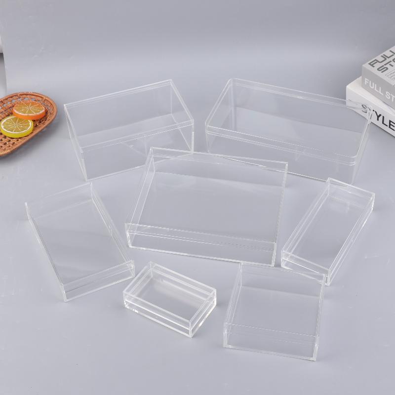 Thickened Rectangular Acrylic  - Food Storage In Plants ulasan dan harga