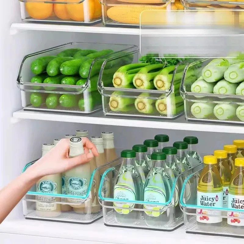 yes1/2pcs Fridge Organizer Ref - Food Storage Drawers ulasan dan harga