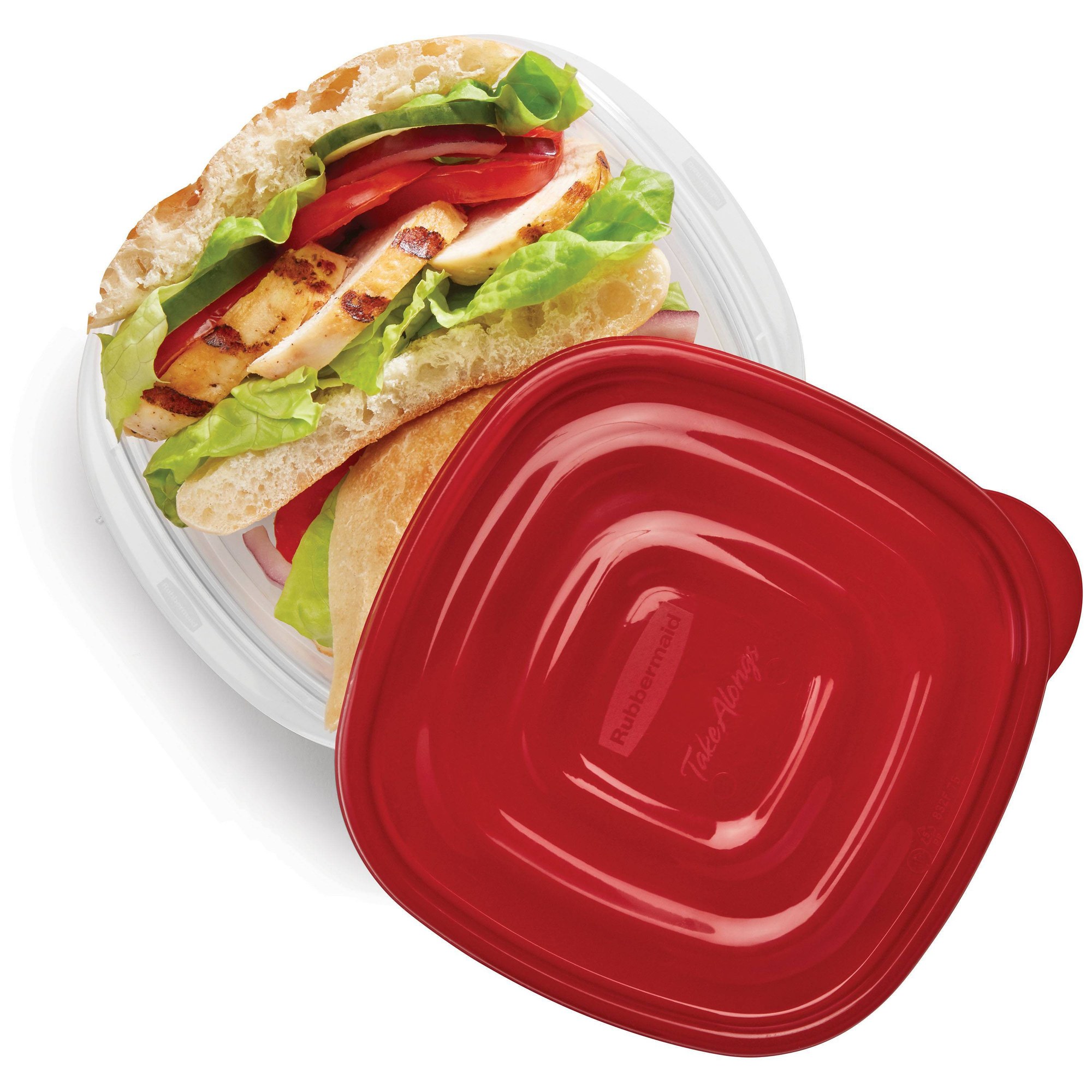 5pcs Red Lid Food Storage Cont - Food Storage Plastic Containers With Lids ulasan dan harga