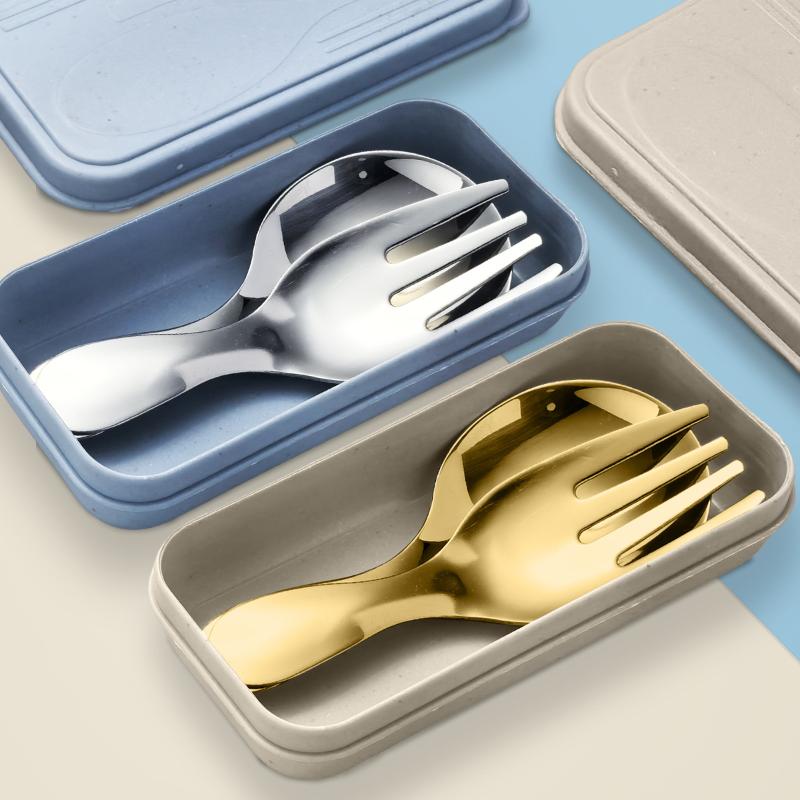 Stainless Steel Tableware Set  - Stainless Lunch Box ulasan dan harga