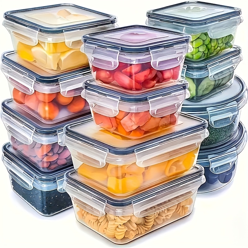 8Pcs Set Includes 4 Containers - Food Storage Organiser ulasan dan harga