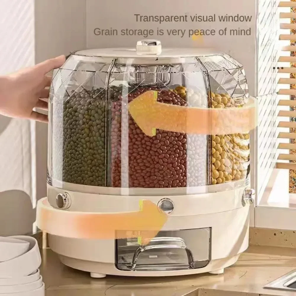 Food Grade Rotating Grain Disp - Food Storage Drawers ulasan dan harga