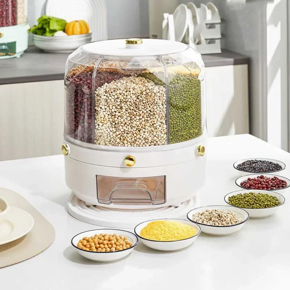Food Grade Rotating Grain Disp - Food Storage Drawers ulasan dan harga