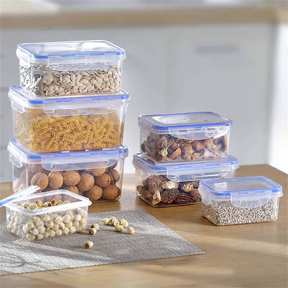 1/4pack Food Storage Container - Food Storage For Pantry ulasan dan harga
