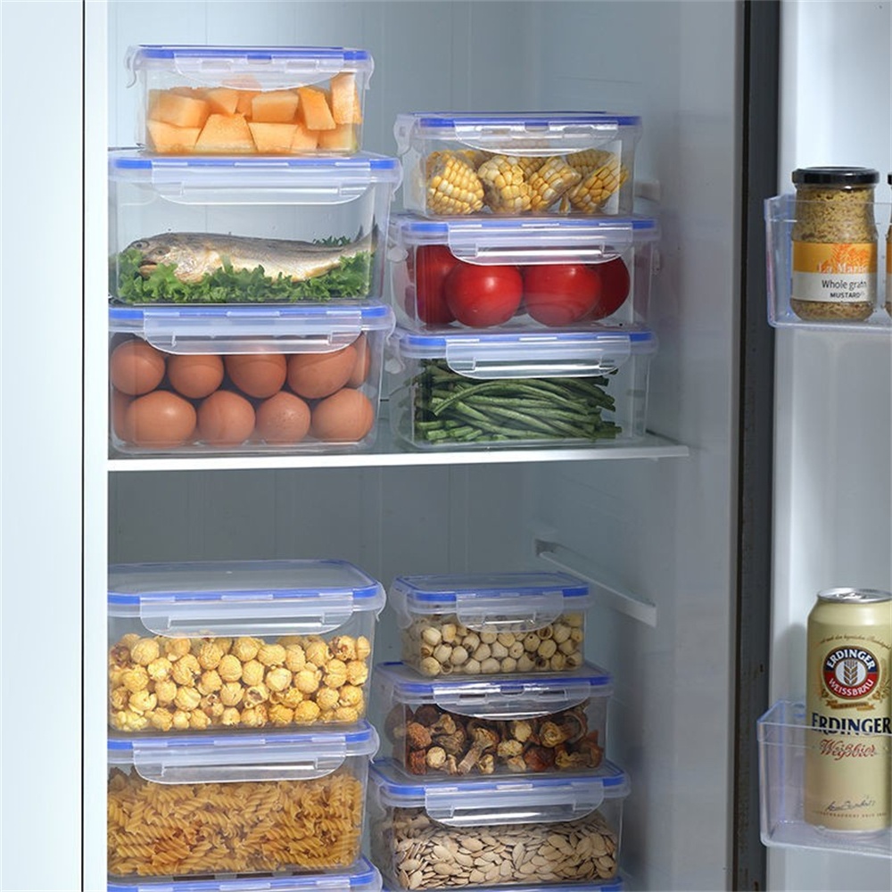 1/4pack Food Storage Container - Food Storage For Pantry ulasan dan harga