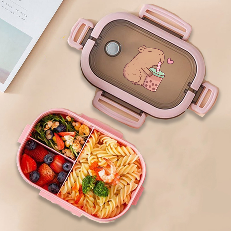 Capybara Bento Lunch Box Anime - Food Storage Time ulasan dan harga