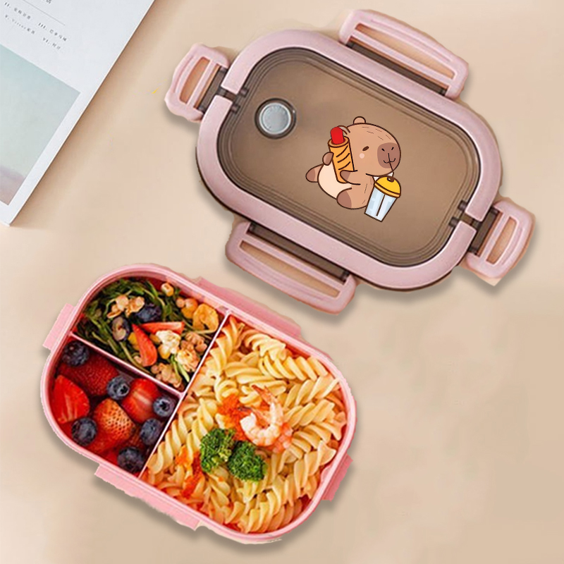 Capybara Bento Lunch Box Anime - Food Storage Time ulasan dan harga