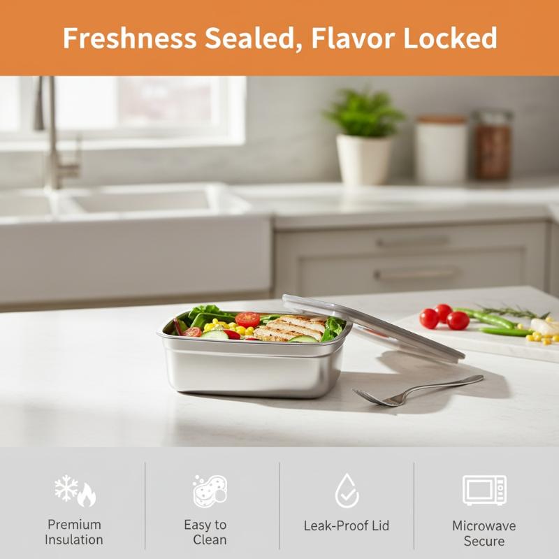Stainless Steel Camping Lunch  - Stainless Lunch Box ulasan dan harga