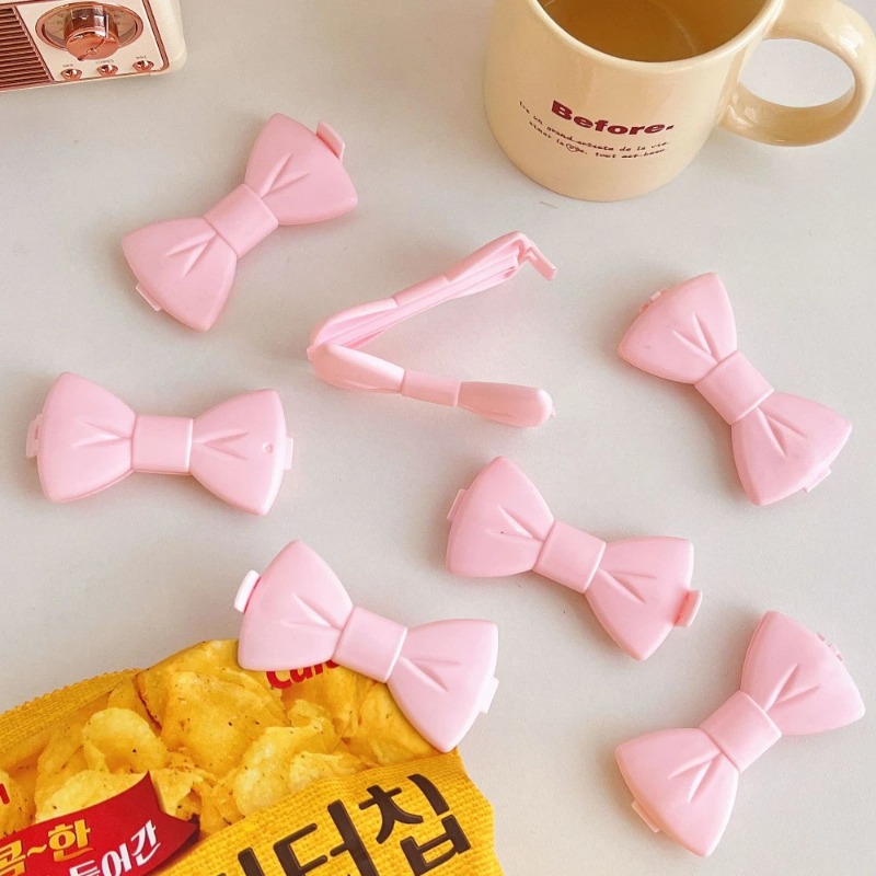 5PCS Kawaii Food Sealing Clip  - Food Storage Bags Reusable ulasan dan harga
