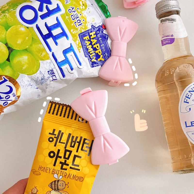 5PCS Kawaii Food Sealing Clip  - Food Storage Bags Reusable ulasan dan harga