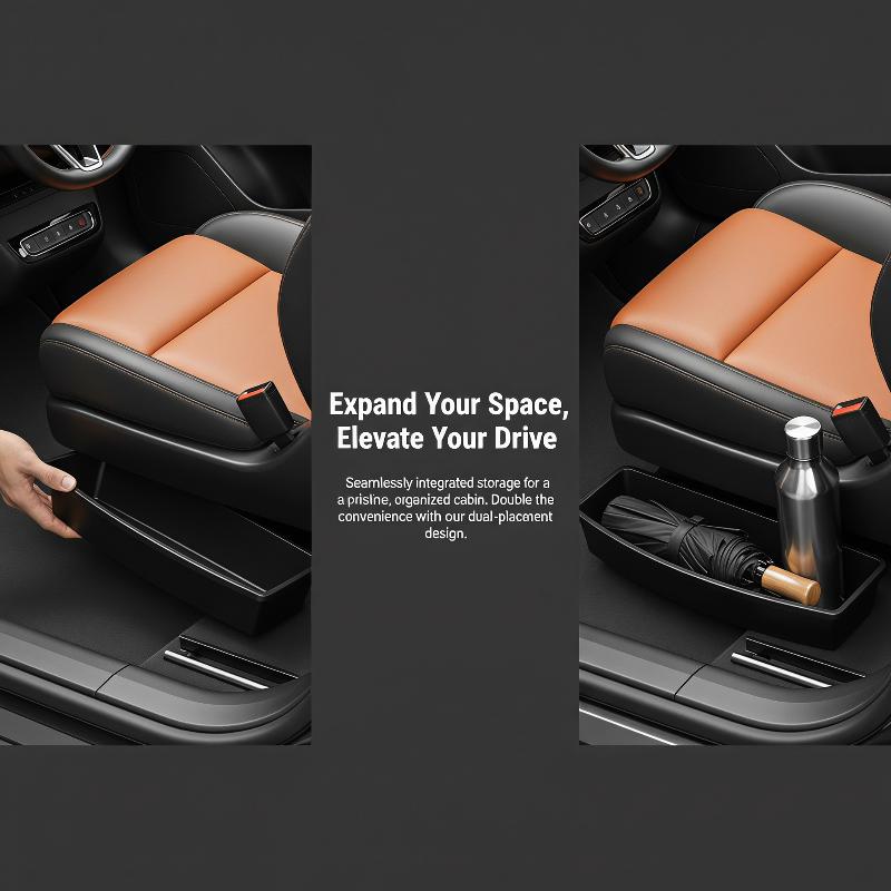 Universal Car Front Seat Stora - Food Storage Drawers ulasan dan harga
